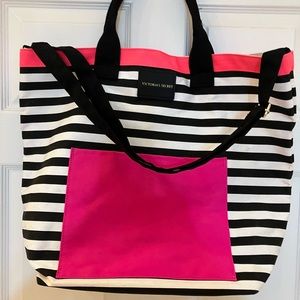 Victoria’s Secret tote bag with shoulder strap